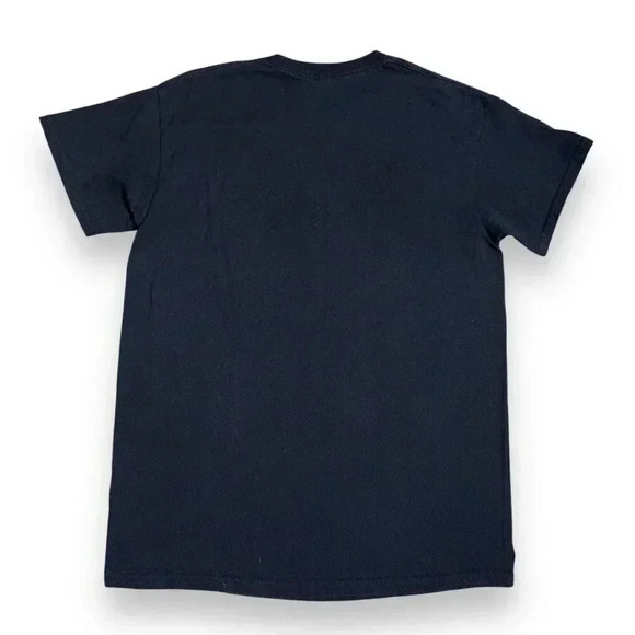 Men's Black Death Row Records Airbrush Tee Shirt Medium Graphic Print Band Tee - Picture 2 of 7